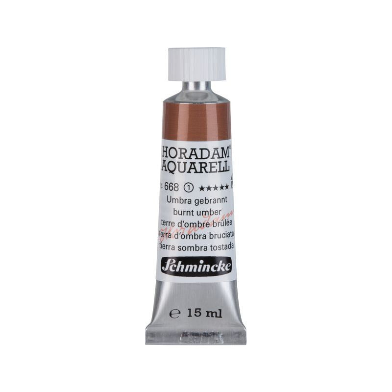 Schmincke Horadam akvarelová farba v tube 15 ml - Onetz – 668 Pálená umbra