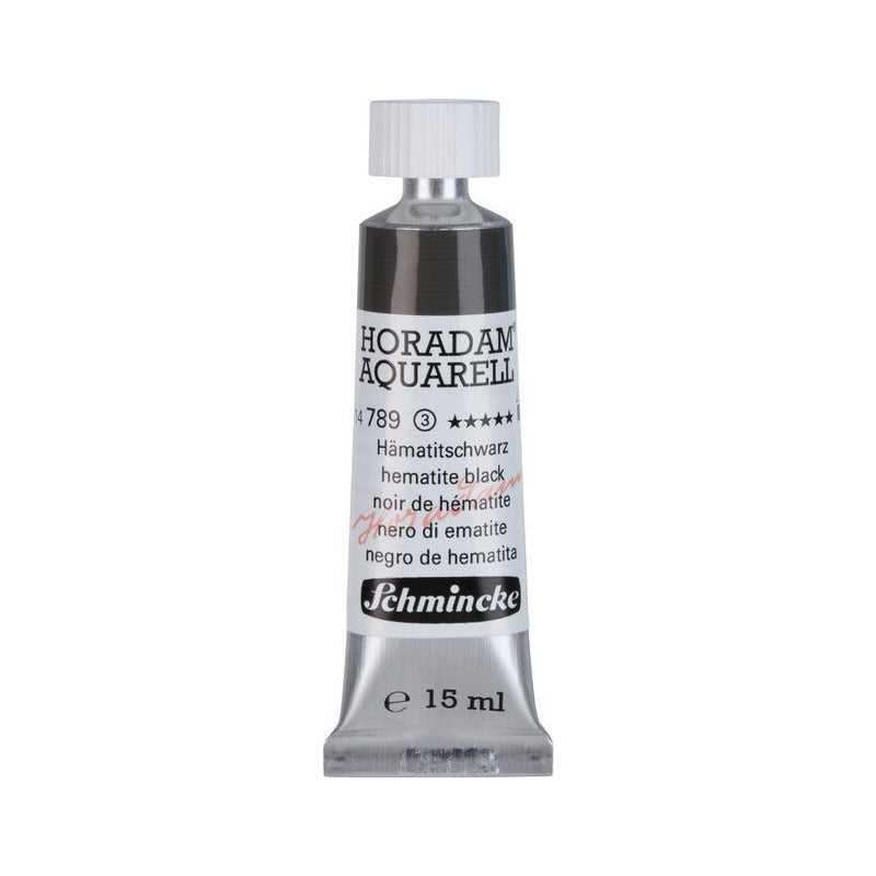 Schmincke Horadam akvarelová farba v tube 15 ml - Onetz – 789 Hematitová čierna