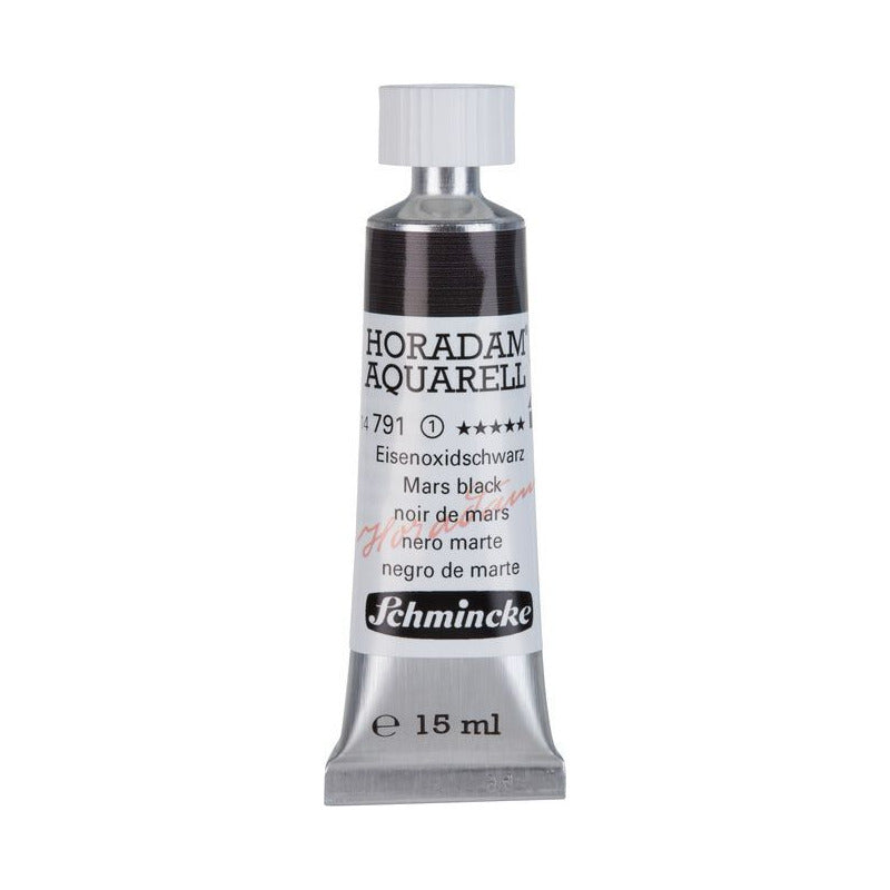 Schmincke Horadam akvarelová farba v tube 15 ml - Onetz – 791 Marsová čierna