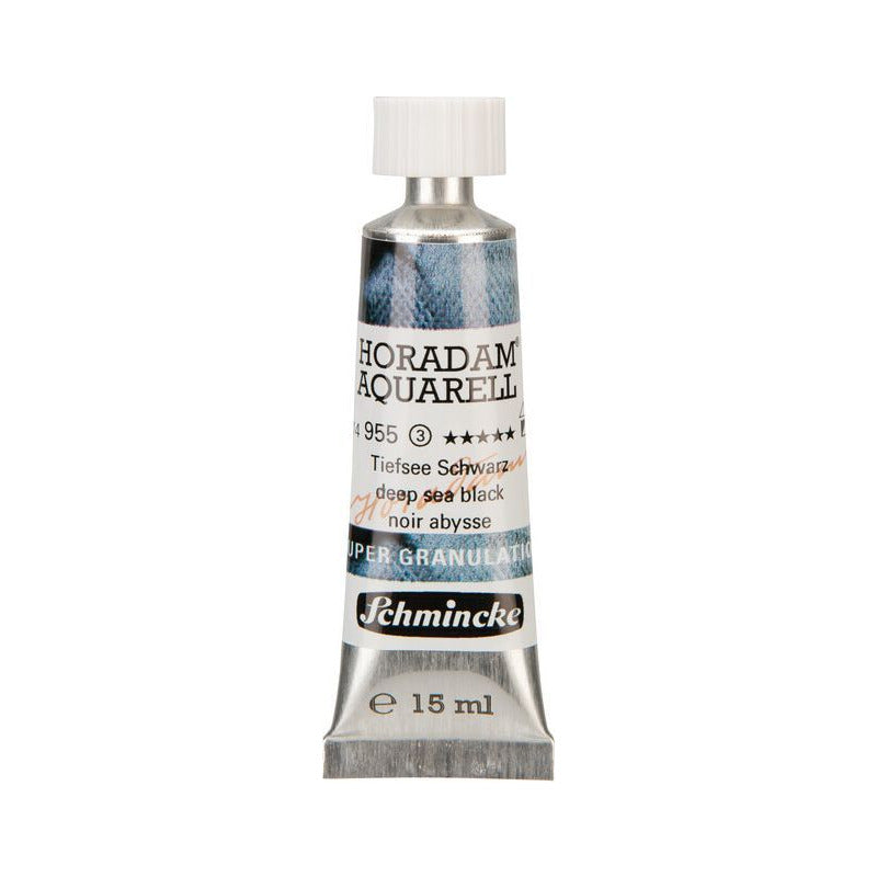 Schmincke Horadam akvarelová farba v tube 15 ml - Onetz – 955 Hlbokomorská čierna