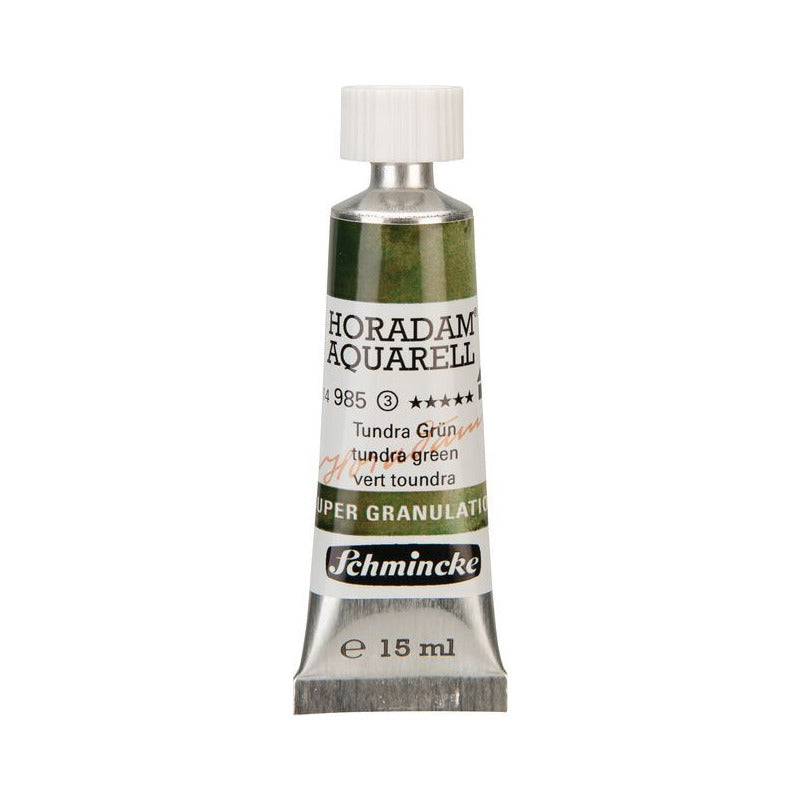 Schmincke Horadam akvarelová farba v tube 15 ml - Onetz – 985 Tundra zelená