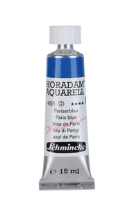Schmincke Horadam akvarelová farba v tube 15 ml - Onetz – 491 Parížska modrá