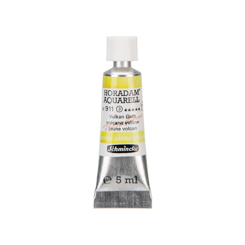 Schmincke Horadam akvarelová farba v tube 5 ml – Volcano yellow – 911 Vulkánová žltá