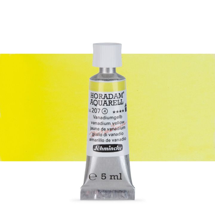 Schmincke Horadam akvarelové farby v tube 5 ml – 207 vanadium žltá