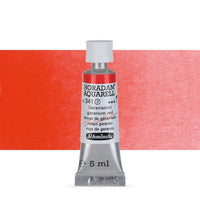 Schmincke HORADAM Aquarellfarben in der 5 ml Tube – 341 Geranium rot