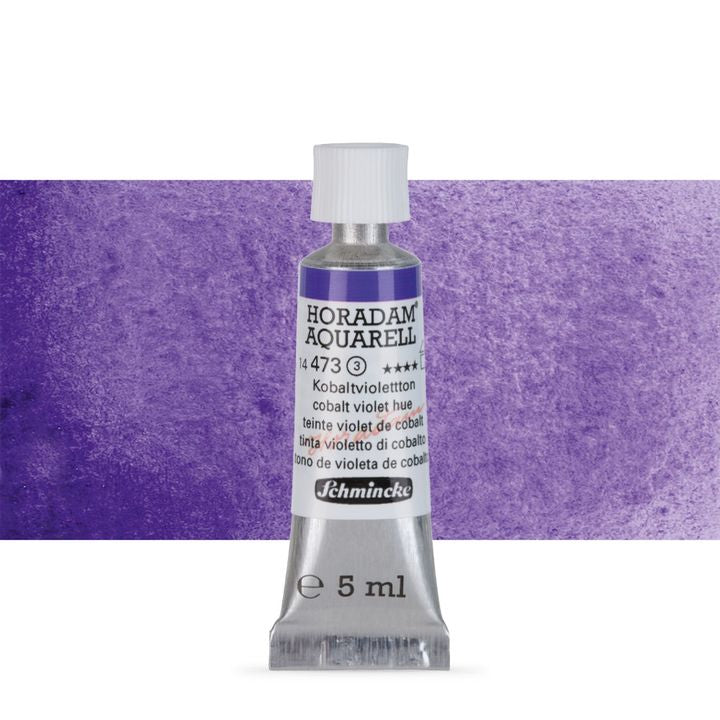 Schmincke HORADAM Aquarellfarben in der 5 ml Tube – 473 Kobaltviolett hue