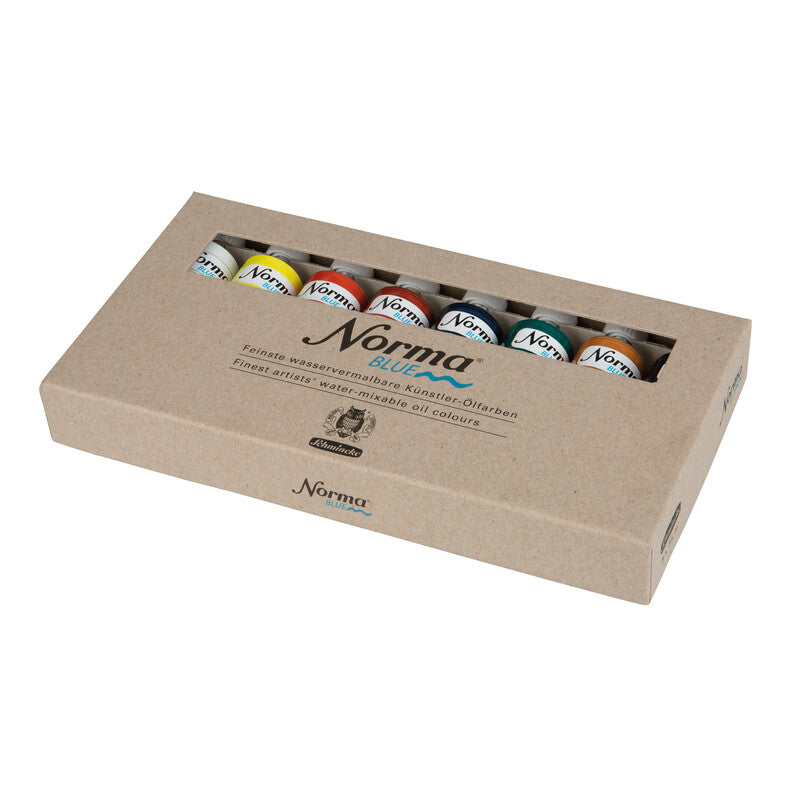 Schmincke NORMA Blue kartónový set, 8 x 35 ml