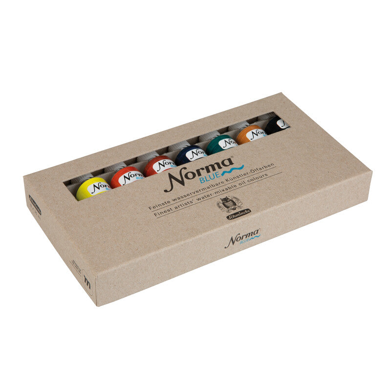 Schmincke NORMA Blue kartónový set, 8 x 35 ml