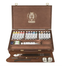 Drevený box Schmincke NORMA Professional, 15 x 35 ml + biela 120 ml