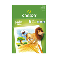 Skicár CANSON Kids 90 g/m² – 30 listov, formáty A5 – A4