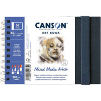 Skicár CANSON Mix Media Art Book 300 g 56L 14 x 21 cm v pevnej väzbe