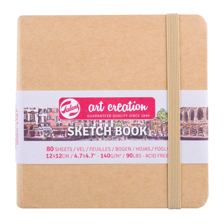 Skicovací blok Art Creation 12 x 12 cm – Kraft