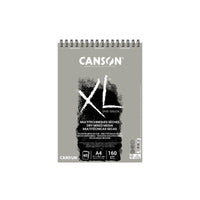 Skicovací blok CANSON XL Touch sivý 160 g/m² A4 – A3 - 40 listov