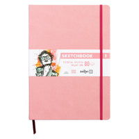 Skicovací blok DARWI For You Soft Pink A4 - 140 g/m2, 80 listov