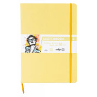 Skicovací blok DARWI Soft Yellow A4 140 g 80 listov