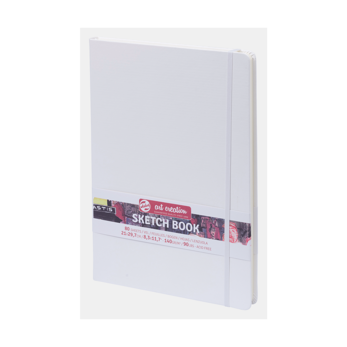 Skicovací blok TALENS Art Creation biely 21 x 30 cm, 140 g – 80 listov
