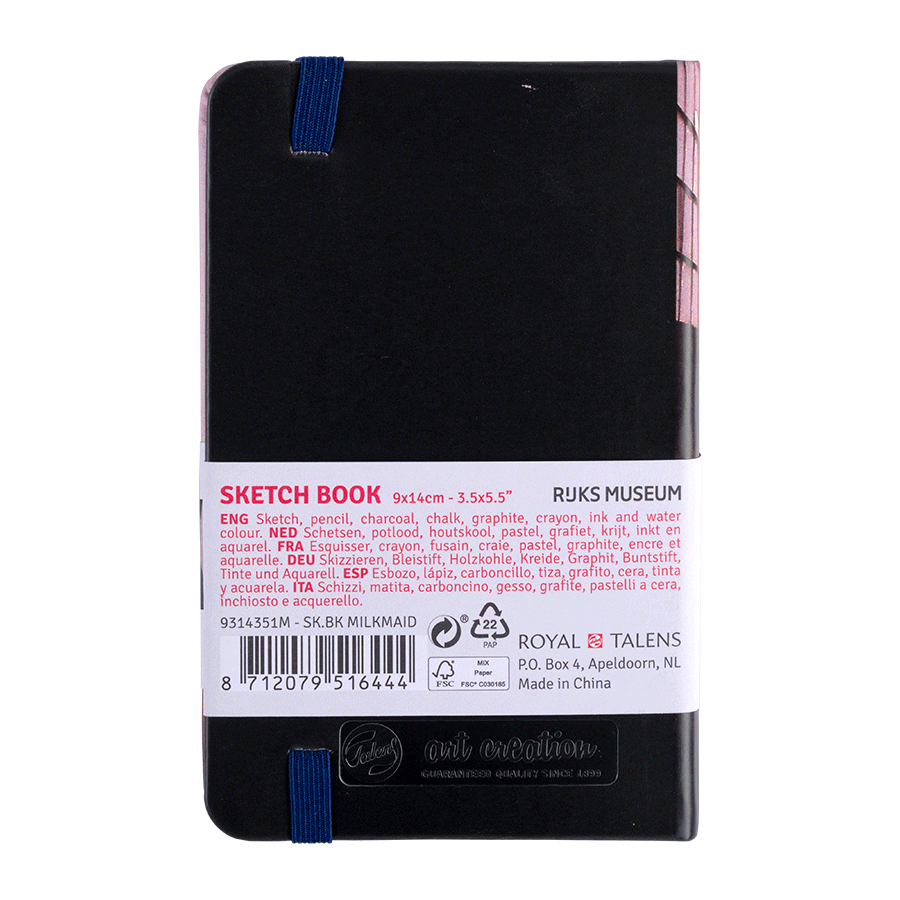 Skicovací blok TALENS Art Creation Milkmaid 140 g/m² 9 – 15 cm - 80 listov