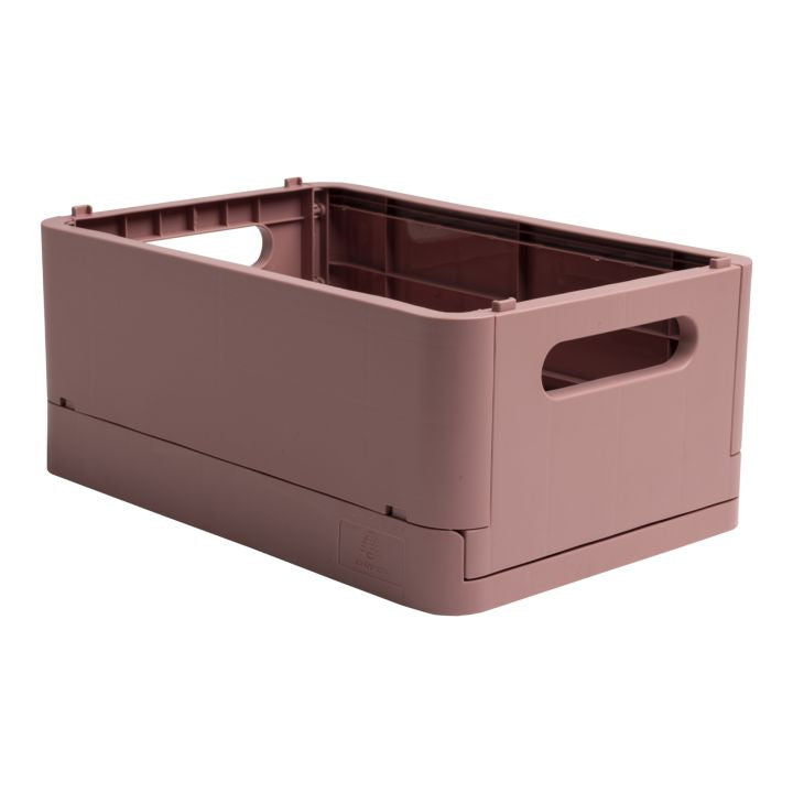 Skladací úložný box SKANDI recyklovaný PP MIDI – staroružová