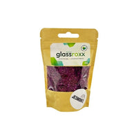 Sklenený granulát Glassroxx Jesmonite 150 g – Levanduľová fialová