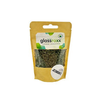Sklenený granulát Glassroxx Jesmonite 150 g – Striebornosivá