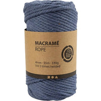 Šnúra na macrame 4 mm x 55 m | rôzne farby — obrázok 8