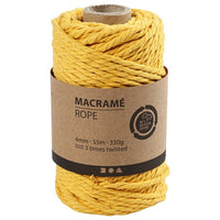 Šnúra na macrame 4 mm x 55 m | rôzne farby — obrázok 4