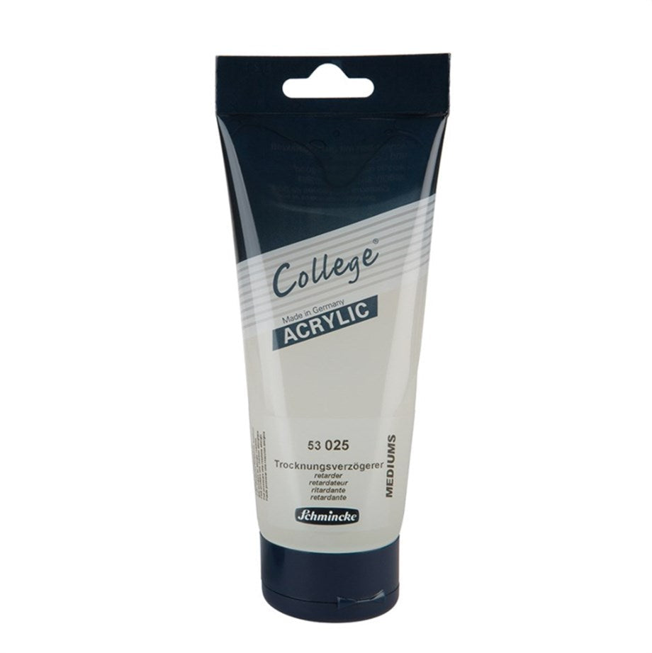 Spomaľovač schnutia akrylových farieb Schmincke College mediums Retarder 200 ml