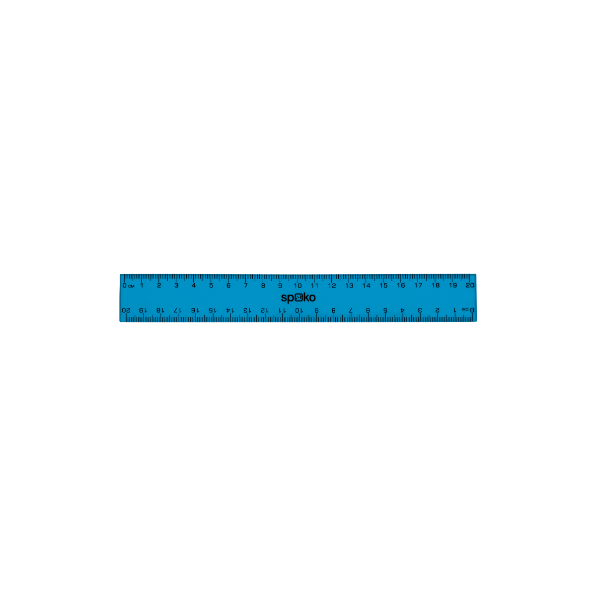 Pravítko Spoko, 20 cm, mix farieb