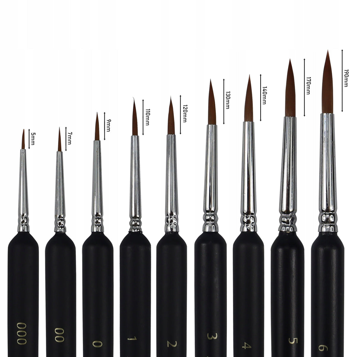 Štetce Phoenix 2305 - 9-dielny set