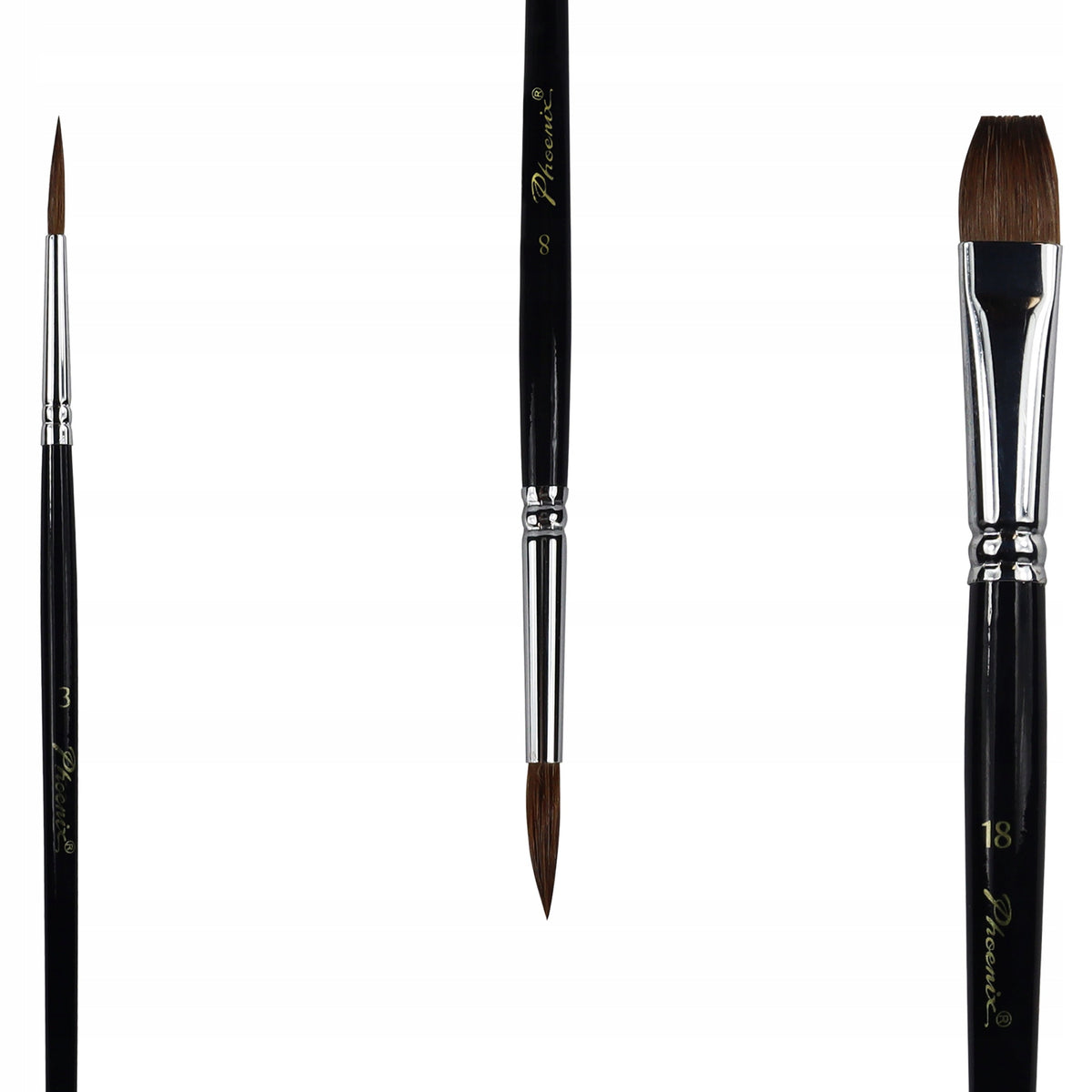 Štetce Phoenix 6616S3 – 3-dielny set