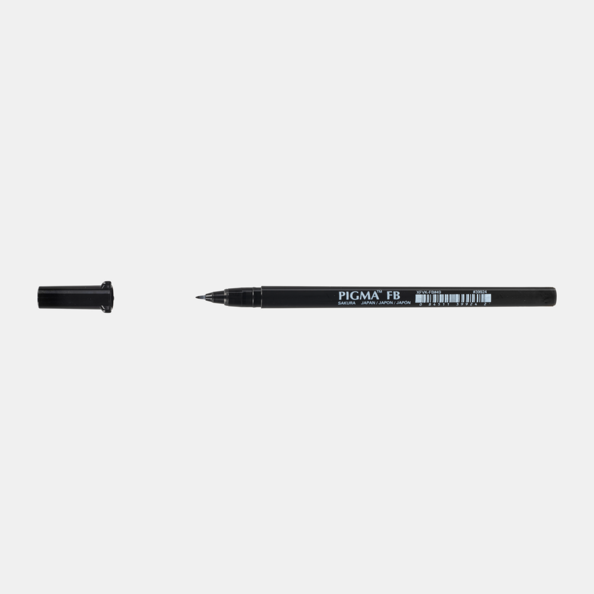 Štetcové kaligrafické pero SAKURA Pigma Brushpen Fine – čierne