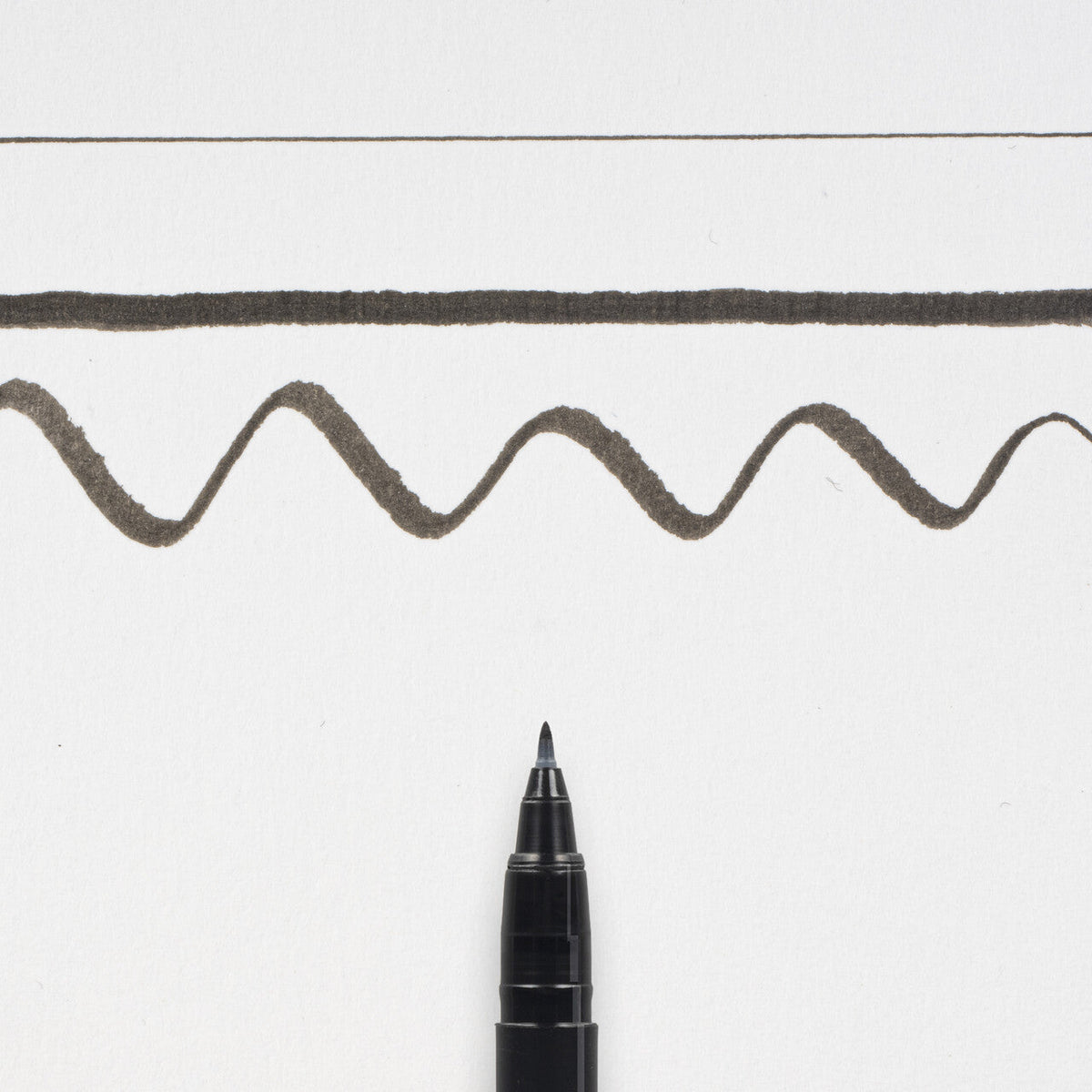 Štetcové kaligrafické pero SAKURA Pigma Brushpen Fine – čierne