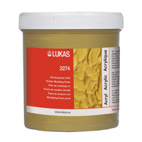 Štruktúrovacia pasta LUKAS metalická 250 ml – zlatá