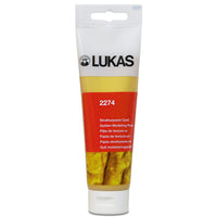 Štruktúrovacia pasta LUKAS zlatá 125 ml
