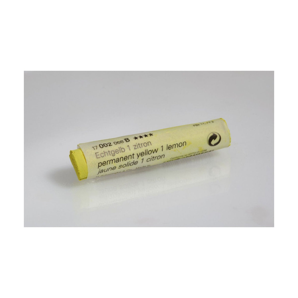 Suchý pastel Schmincke FINEST EXTRA-SOFT – Séria 1 – 002 B permanent yellow 1 lemon