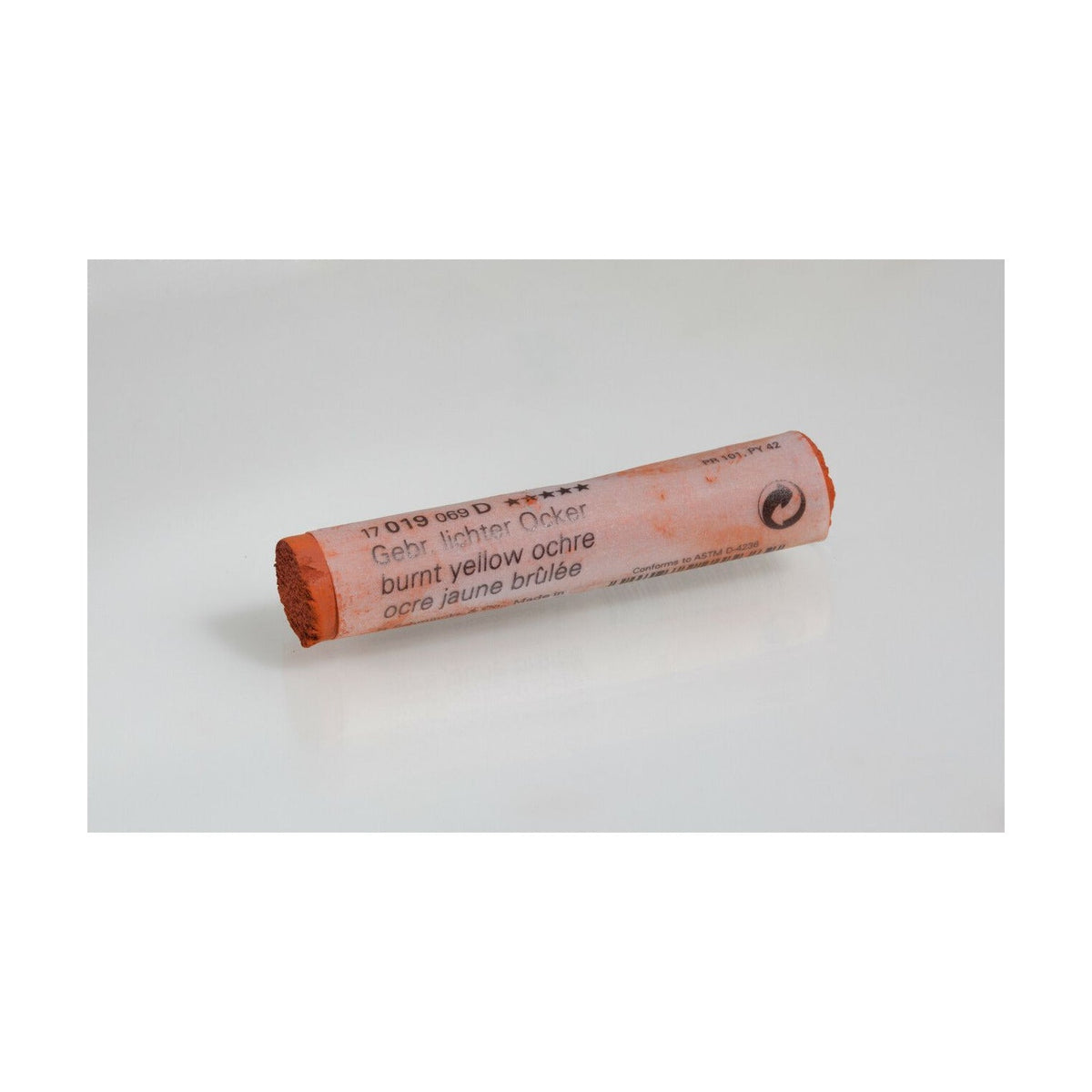 Suchý pastel Schmincke FINEST EXTRA-SOFT – Séria 1 – 019 D burnt yellow ochre