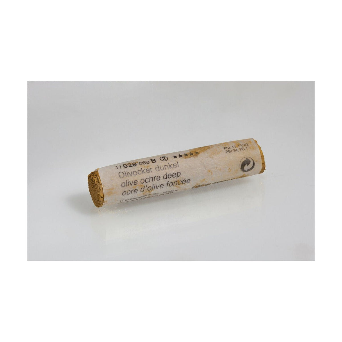 Suchý pastel Schmincke FINEST EXTRA-SOFT – Séria 1 – 029 B olive ochre deep
