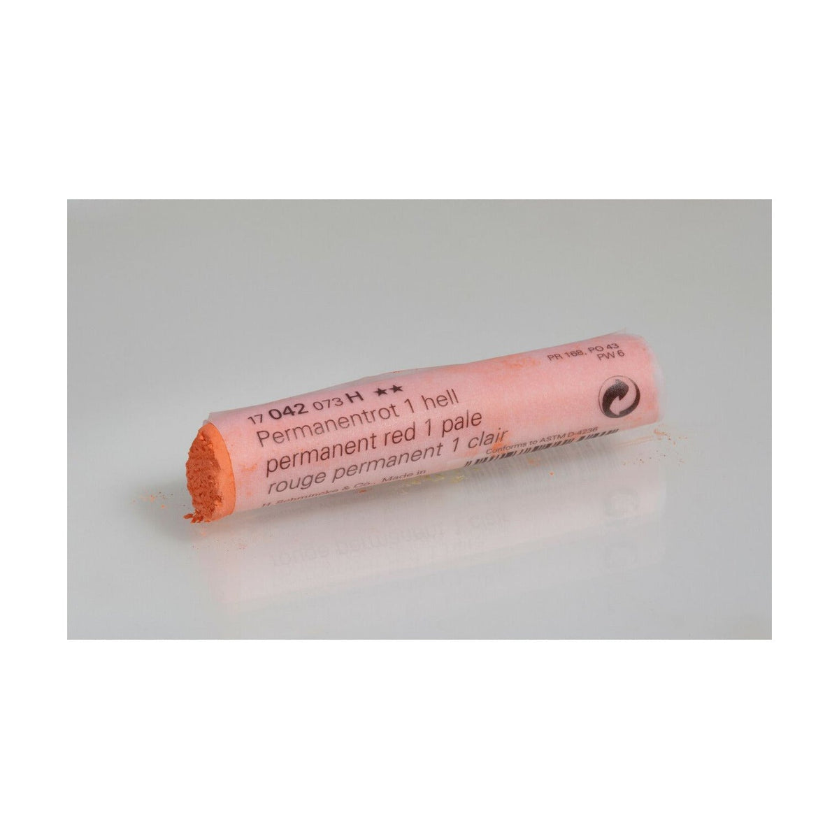 Suchý pastel Schmincke FINEST EXTRA-SOFT – Séria 1 – 042 H permanent red 1 pale