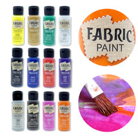Súprava farieb na textil Phoenix 12 x 59 ml