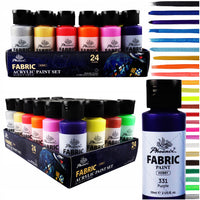 Súprava farieb na textil Phoenix 24 × 59 ml