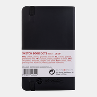Skicovací blok ROYAL TALENS Talens Art Creation DOT Black 9 x 14 cm, 80 listov