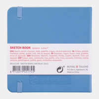 Skicovací blok Talens Art Creation Light Blue 12 x 12 cm, 140 g, 80 listov