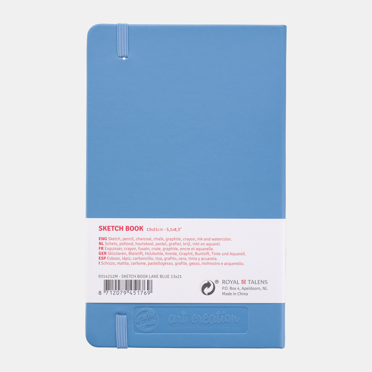 Skicovací blok ROYAL TALENS Art Creation Light Blue 13 x 21 cm 140 g - 80 listov