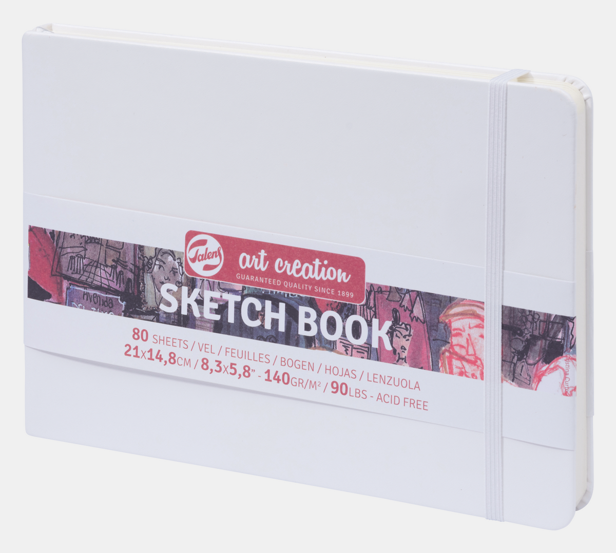 Skicovací blok ROYAL TALENS Art Creation White 15 x 21 cm, 140 g, 80 listov