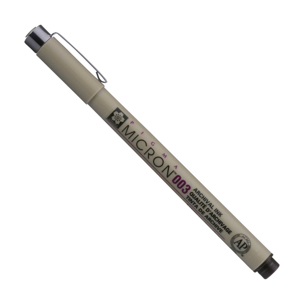 Technické pero Sakura Pigma Micron 003 0,15 mm – Sépia