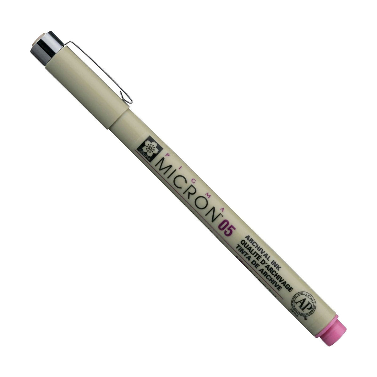 Technické pero SAKURA Pigma Micron ružové 0,25 – 0,50 mm