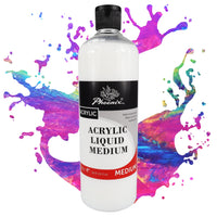 Tekuté akrylové médium Phoenix, 75 – 500 ml