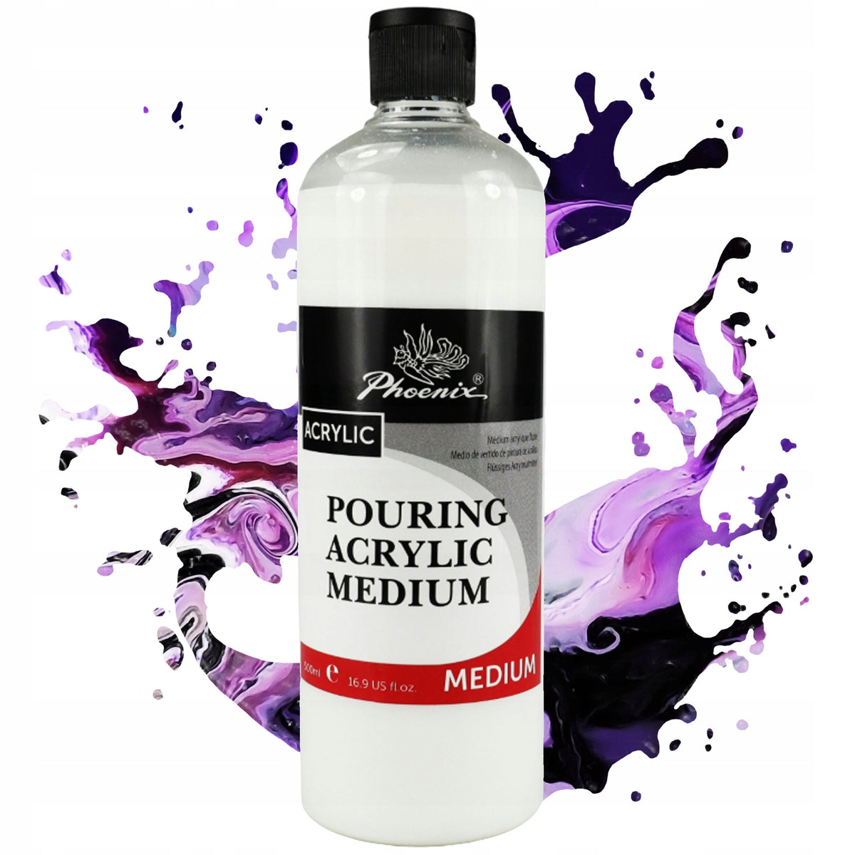 Tekuté pouring médium Phoenix 500 ml
