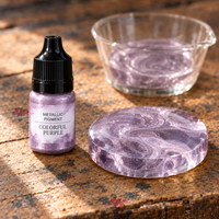 Tekutý metalický pigment do živice 5 ml – meniaca sa fialová (Colorful Purple)