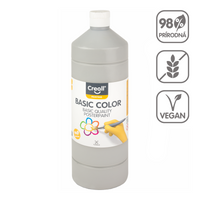 Temperová farba Creall, 1 000 ml – sivá